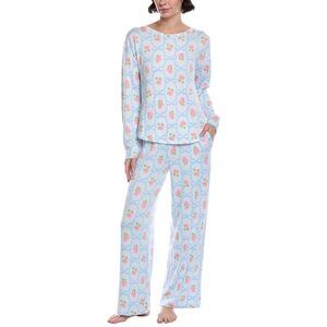 40 Winks Womens  2Pc Top & Pant Set
